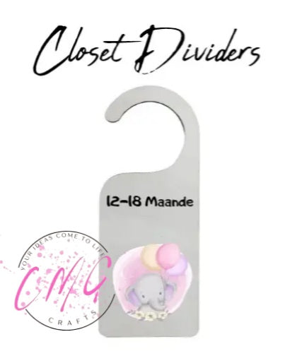 Personalised Closet Dividers