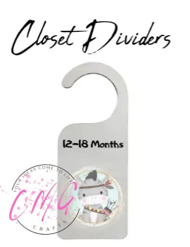 Personalised Closet Dividers