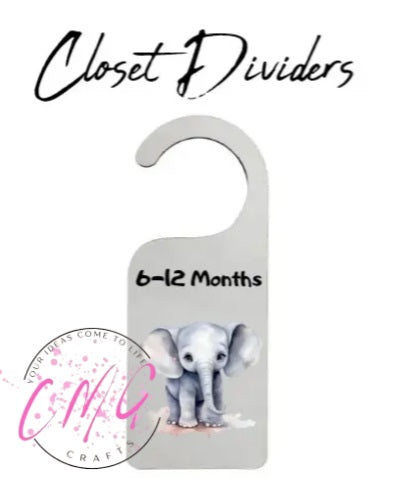 Personalised Closet Dividers