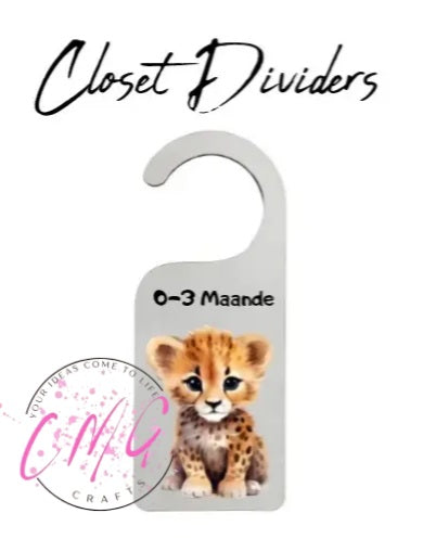 Personalised Closet Dividers