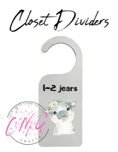 Personalised Closet Dividers