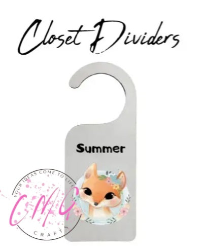 Personalised Closet Dividers