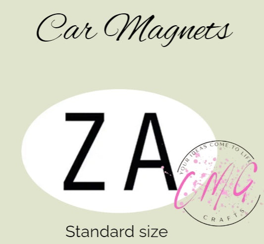 ZA Car Magnet