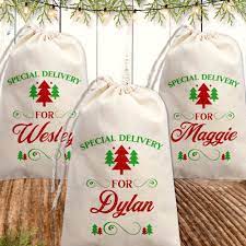 Personalised Christmas Bags