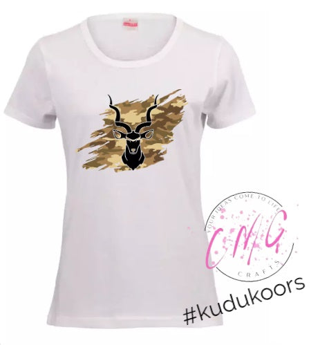 Ladies Tshirt Kudu- Brown