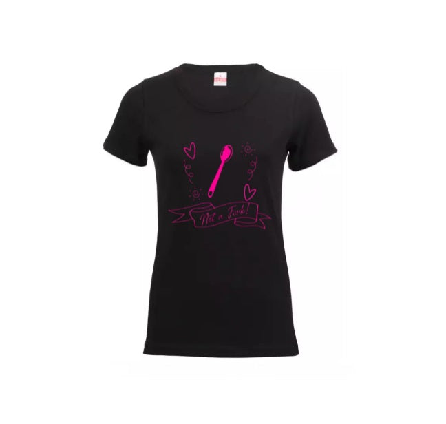 Not a Fork!- Ladies Pink