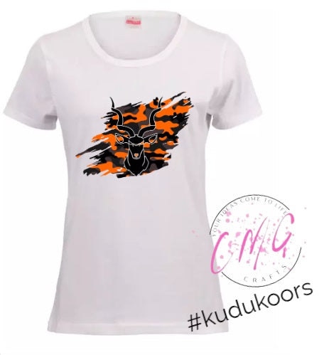 Ladies Tshirt Kudu- Orange