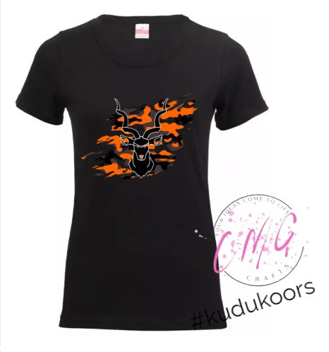 Ladies Tshirt Kudu- Orange