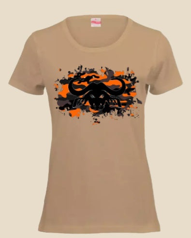 #buffalosoldier Women- Orange