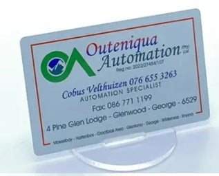 Personalised Metal Business Cards