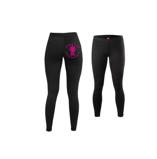 Plaas Tuff "Windpomp" Leggings- Charcoal Pink