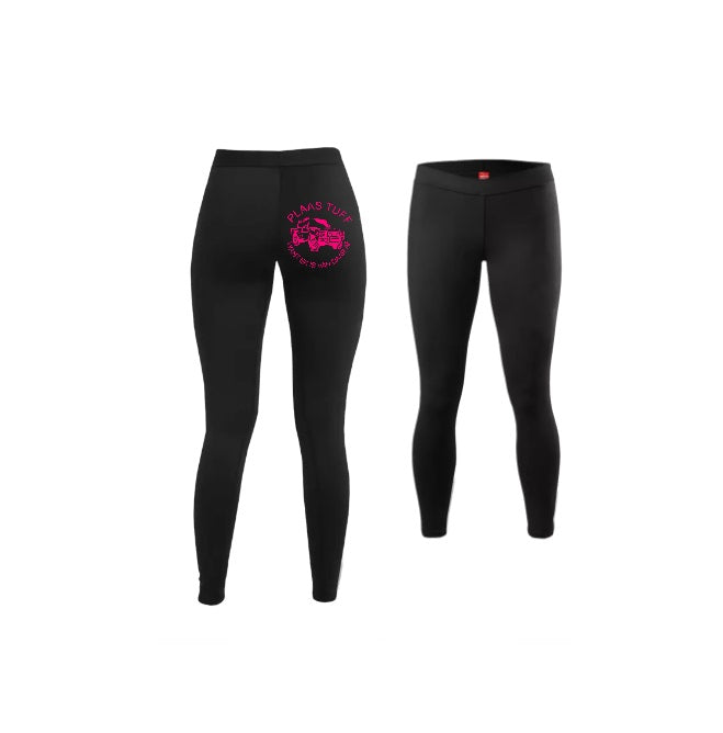 Plaas Tuff Cruiser Leggings- Charcoal Pink