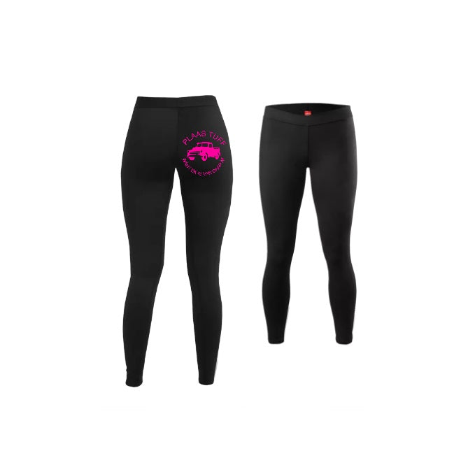 Plaas Tuff "Bakkie" Leggings- Charcoal Pink