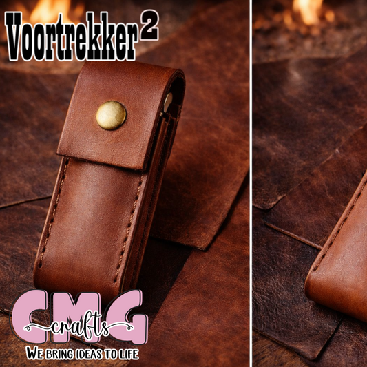 Handgemaakte egte leer Leatherman Sakkie (Leatherman Pouch)
