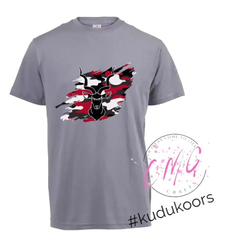 Mens Tshirt Kudu- Red