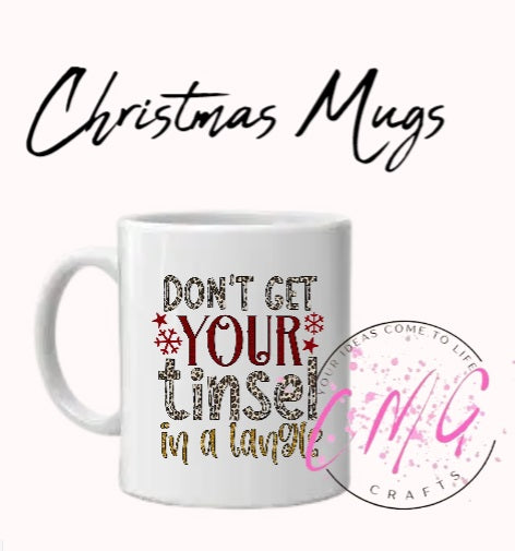 Christmas Mugs with slogans