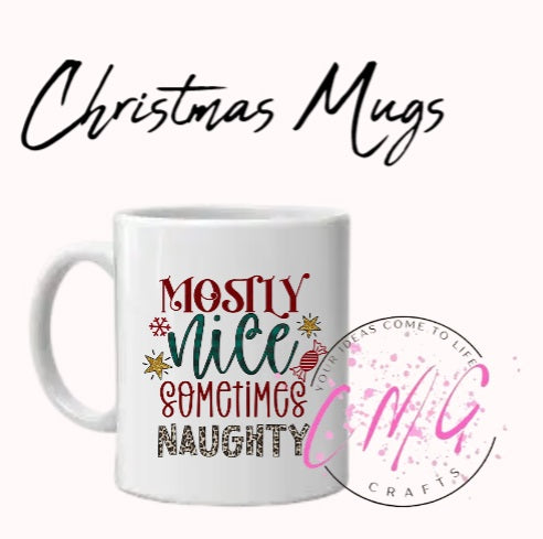 Christmas Mugs with slogans