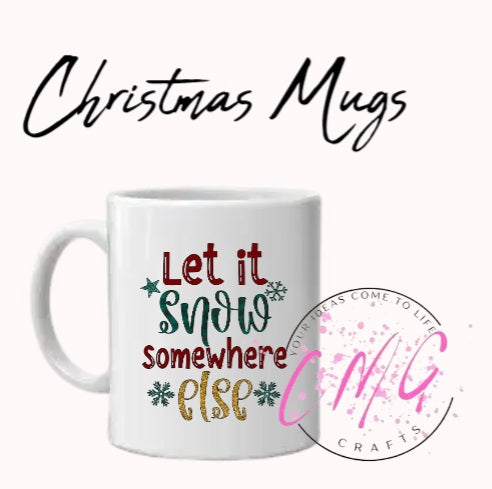 Christmas Mugs with slogans