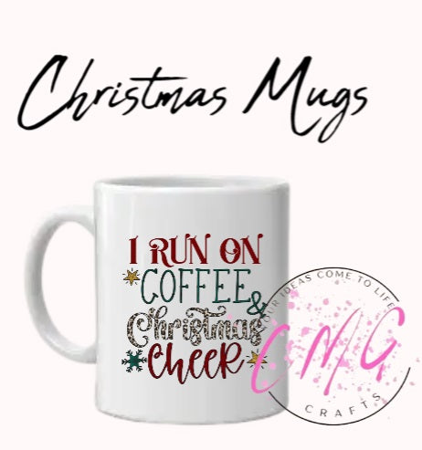 Christmas Mugs with slogans