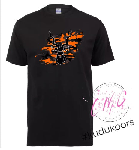 Mens Tshirt Kudu- Orange