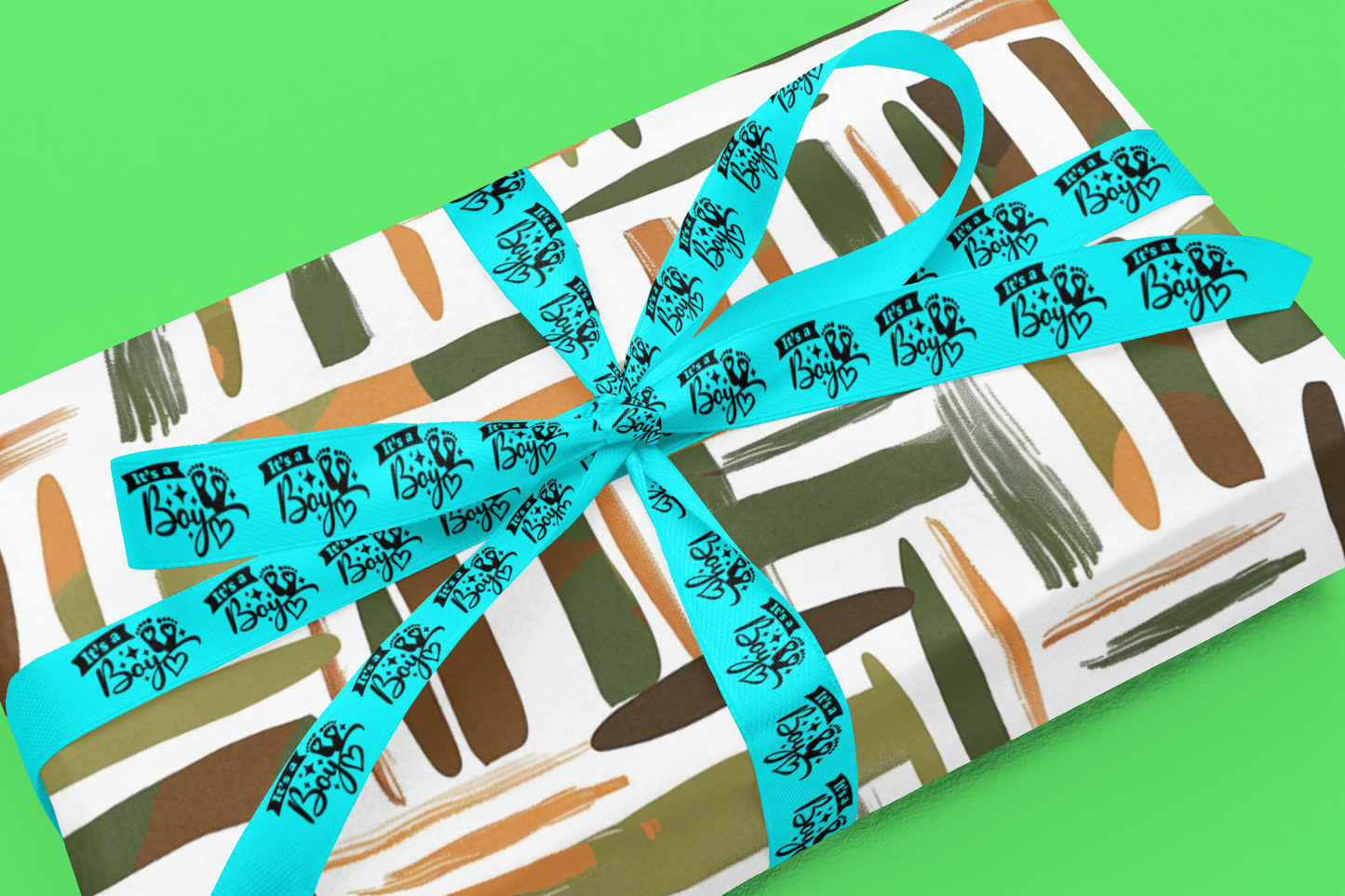 25mm Personalised, Custom Satin Ribbon