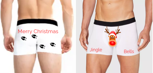 Santa Boxers- 2pc