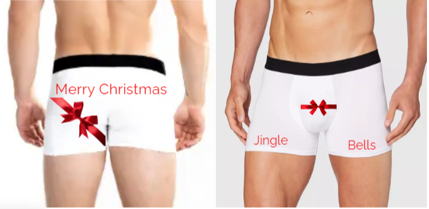 Santa Boxers- 2pc