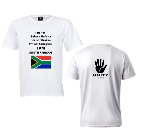 Unity Tshirt- Bafana, Protea, Springbok